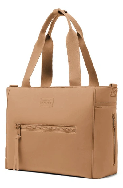 Shop Dagne Dover Large Wade Diaper Tote In Camel