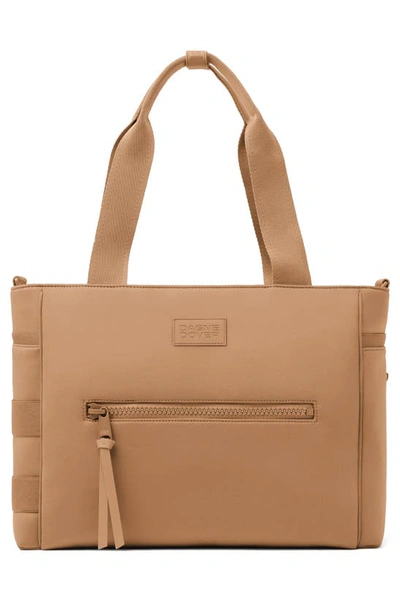 Shop Dagne Dover Large Wade Diaper Tote In Camel