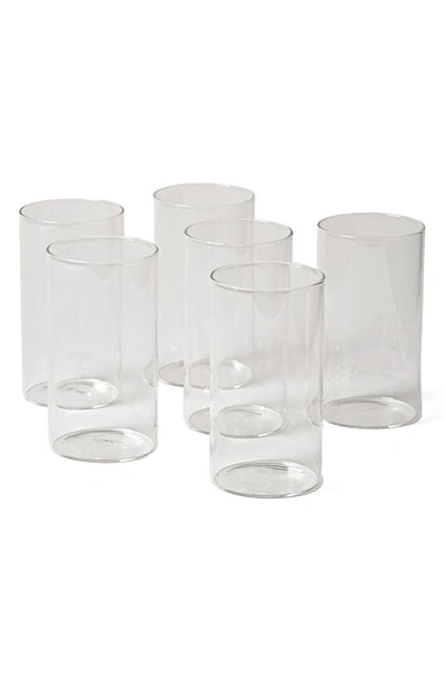 Shop Farmhouse Pottery Silo Set Of 6 Water Glasses In Clear