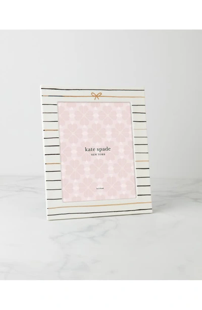 Shop Kate Spade A Charmed Life 8x10 Picture Frame In White Tones