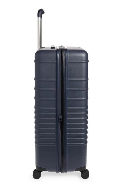 Shop Beis The 29-inch Check-in Roller In Navy