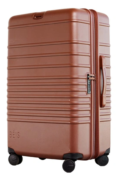 Beis The 29-inch Rolling Spinner Suitcase In Maple
