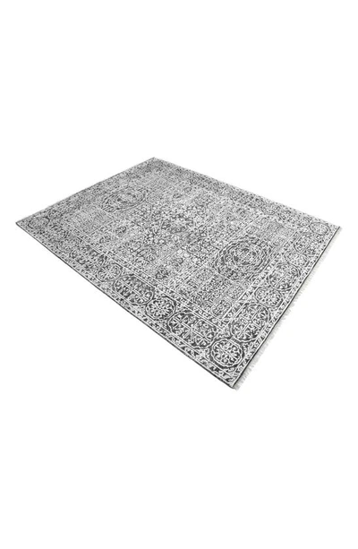 Solo Rugs Charles Handmade Area Rug In Gray