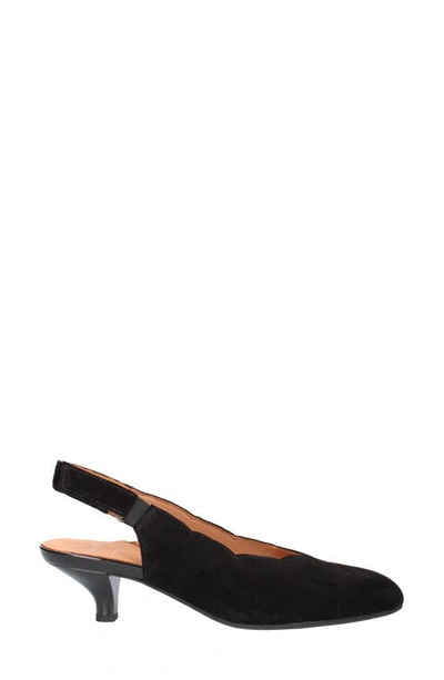 L'amour Des Pieds Hulda Slingback Pump In Black