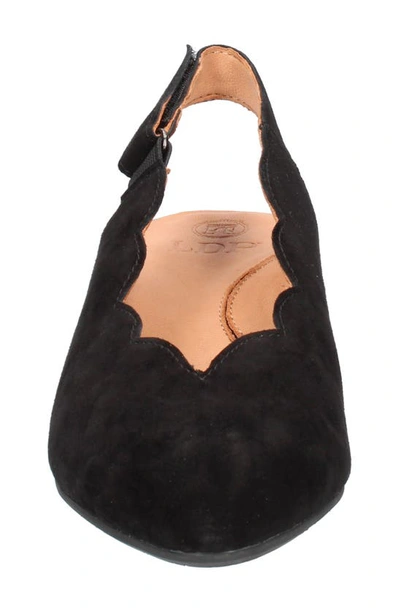 L'amour Des Pieds Hulda Slingback Pump In Black
