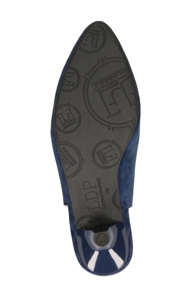 L'amour Des Pieds Hulda Slingback Kitten Heel Pump In Navy