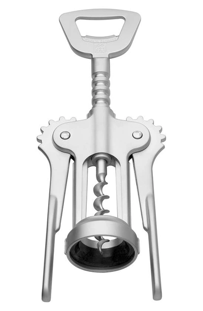 Zwilling Sommelier Double Lever Corkscrew In Stainless Steel