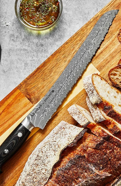 Zwilling Kramer By  Euroline Stainless Damascus 9-inch Bread Knife In Stainless Steel