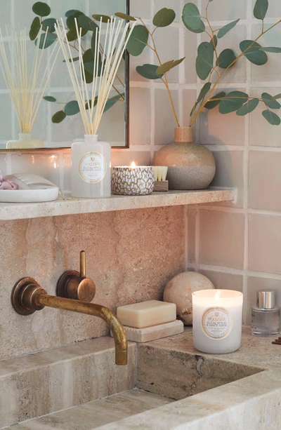 Voluspa Eucalyptus & White Sage Classic Candle 9.5 Oz. In Eucalyptus