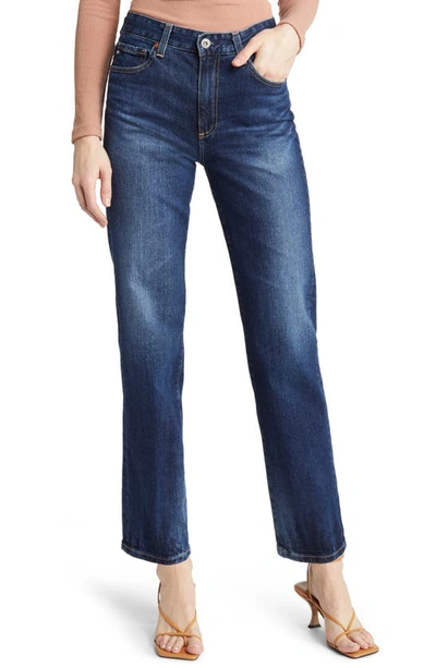 Shop Ag Saige High Waist Straight Leg Jeans In Gondola