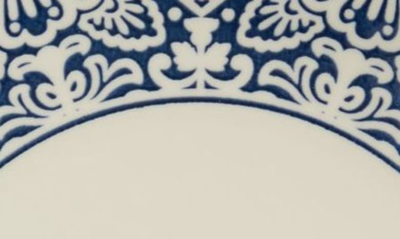 Fortessa Havana Set Of 4 Coupe Dinner Plates In Blue