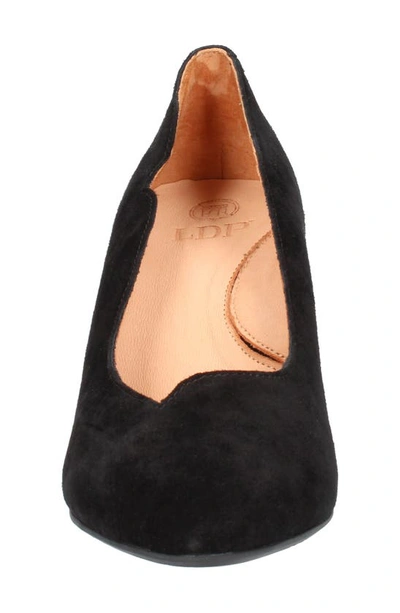 Shop L'amour Des Pieds Bambelle Pointed Toe Pump In Black