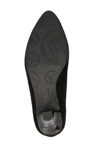 L'amour Des Pieds Bambelle Pointed Toe Pump In Black