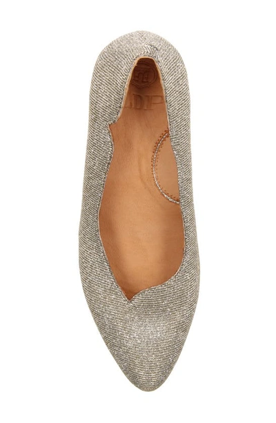 Shop L'amour Des Pieds Bambelle Pointed Toe Pump In Pewter