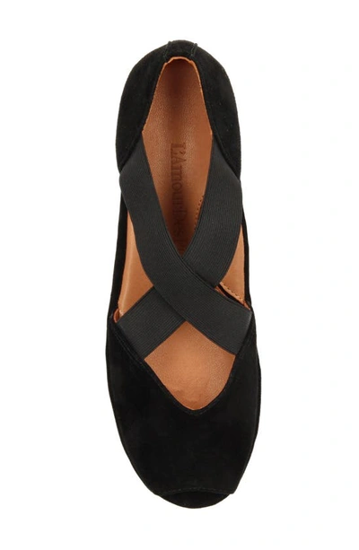 Shop L'amour Des Pieds Alessio Open Toe Wedge In Black