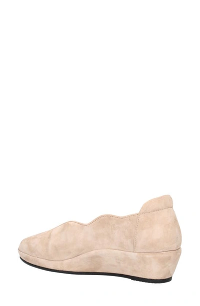 Shop L'amour Des Pieds Bellara Round Toe Pump In Taupe