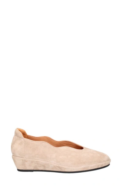 Shop L'amour Des Pieds Bellara Round Toe Pump In Taupe