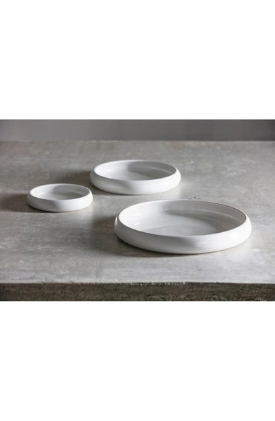 Shop Fortessa Cloud Terre Set Of 4 Arlo Bowls In White