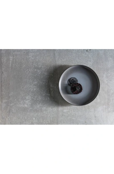 Fortessa Cloud Terre Set Of 4 Hugo Plates In Charcoal