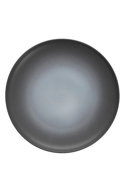 Fortessa Cloud Terre Set Of 4 Hugo Plates In Charcoal