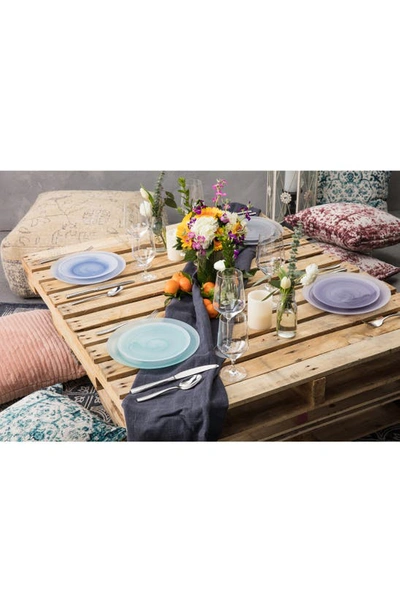 Fortessa La Jolla D & V 4-piece Service Plates Set In Blue