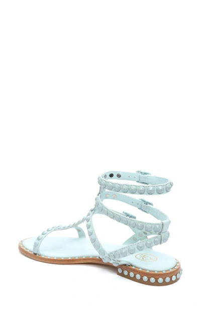 Ash Play Bis Sandal In Misty Blue