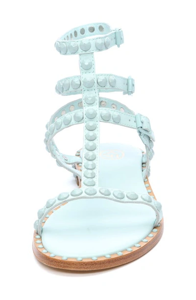 Ash Play Bis Sandal In Misty Blue