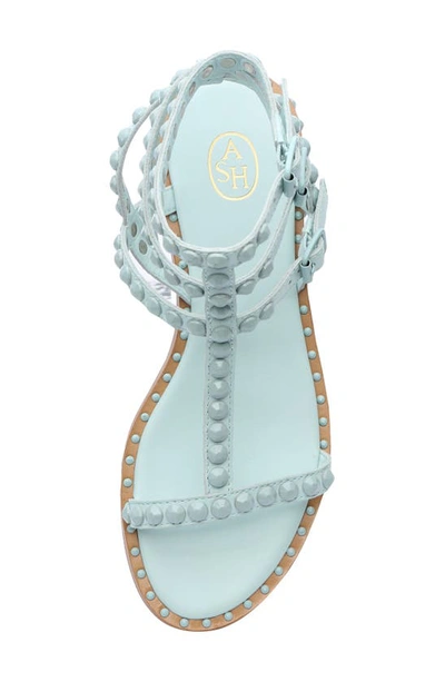 Shop Ash Play Bis Sandal In Misty Blue