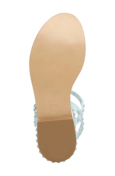 Ash Play Bis Sandal In Misty Blue