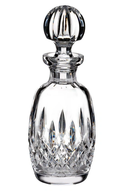Shop Waterford Lismore Connoisseur Lead Crystal Rounded Decanter In Clear