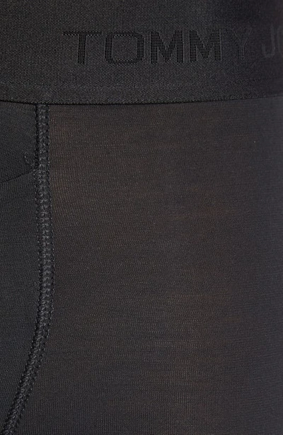 Tommy John Second Skin 4-inch Boxer Briefs In Black