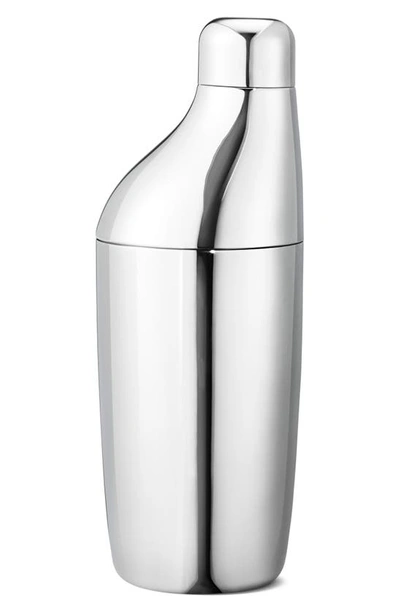 Shop Georg Jensen Sky Cocktail Shaker In Silver