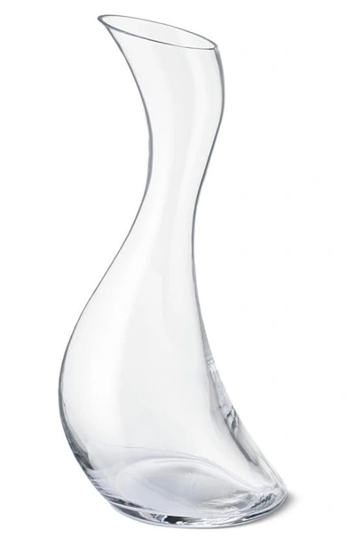 Shop Georg Jensen Cobra Glass Carafe In Clear