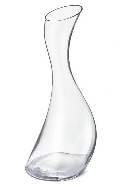 Shop Georg Jensen Cobra Glass Carafe In Clear
