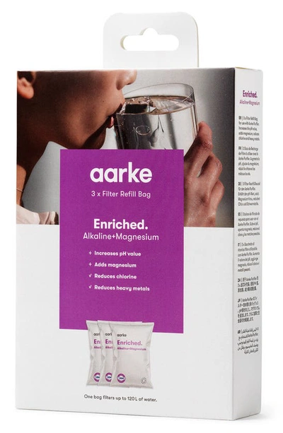 Aarke 3-pack Enriched Filter Refill Granules In White