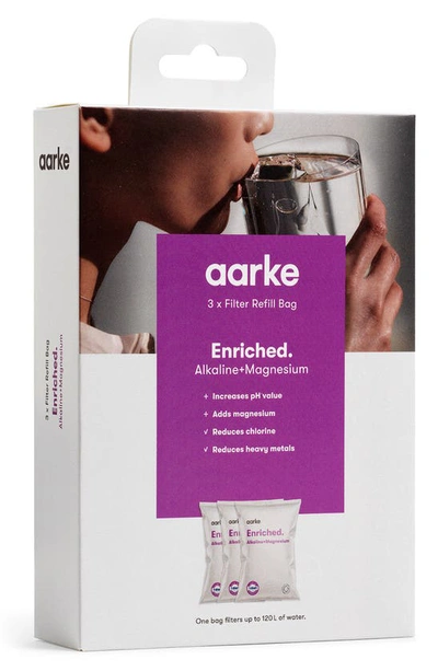 Aarke 3-pack Enriched Filter Refill Granules In White