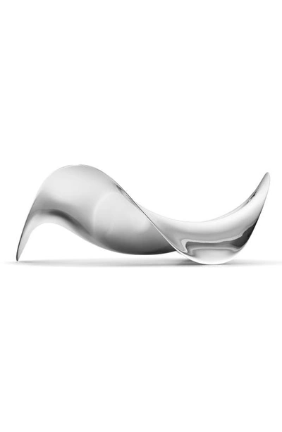 Shop Georg Jensen Small Cobra Stainless Steel Bowl In Silver