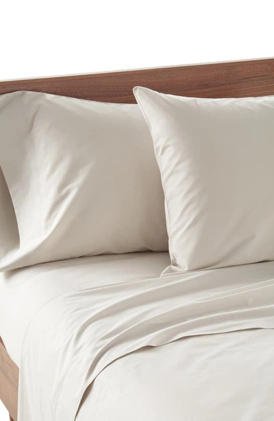 Nordstrom At Home Percale Sheet Set In Grey Vapor