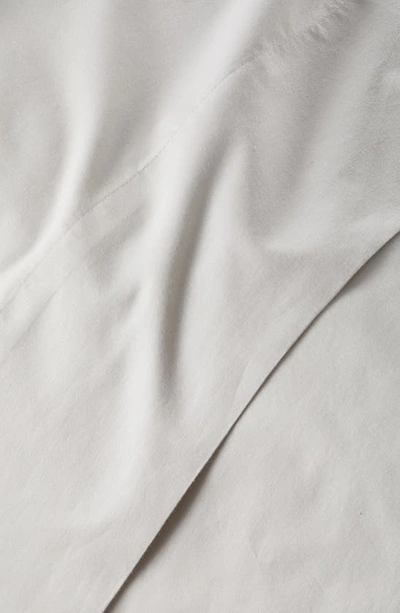 Nordstrom At Home Percale Sheet Set In Grey Vapor