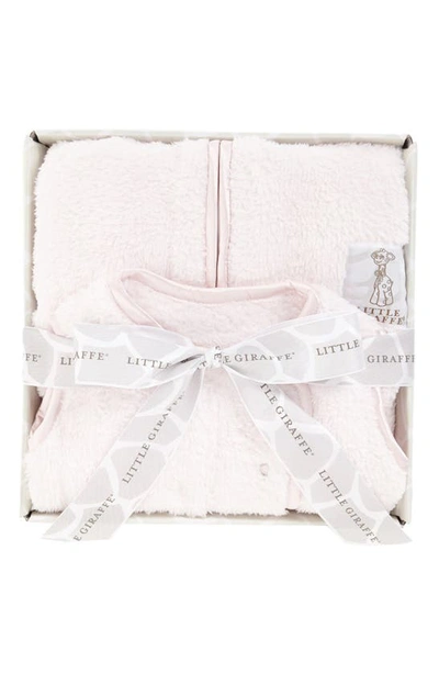 Shop Little Giraffe Dream Sack™ Chenille Wearable Blanket In Pink