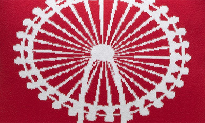 Rian Tricot London Eye Accent Pillow In Multi