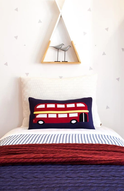 Rian Tricot London Double Decker Cushion In Multi
