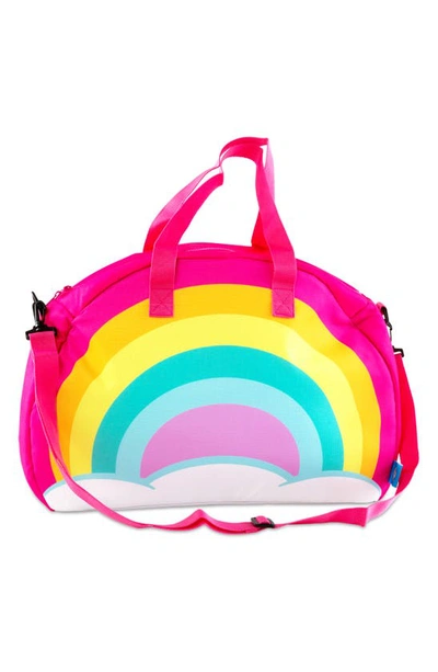 Shop Bigmouth Inc Rainbow Cooler Bag In Multi