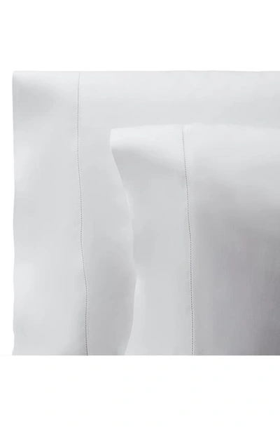 Shop Ralph Lauren Set Of 2 624 Thread Count Organic Cotton Sateen Pillowcases In Studio White