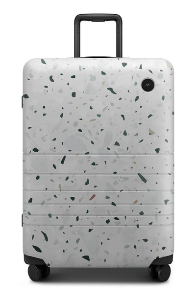 Shop Monos 27-inch Medium Check-in Spinner Luggage In Terrazzo