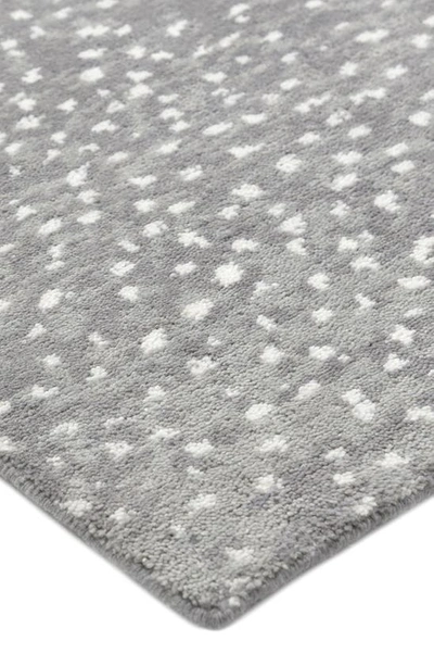 Solo Rugs Arash Handmade Wool Blend Area Rug In Gray