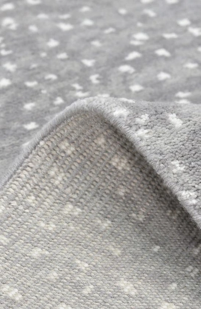 Solo Rugs Arash Handmade Wool Blend Area Rug In Gray