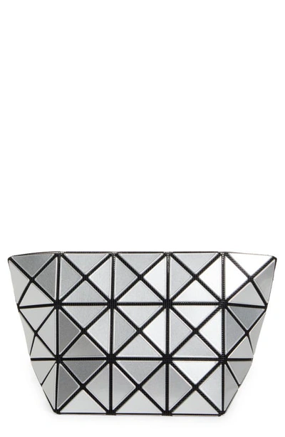 Shop Bao Bao Issey Miyake Prism Pouch In Silver