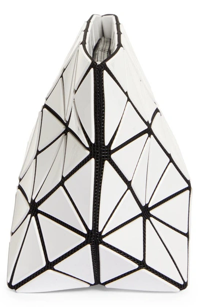 Shop Bao Bao Issey Miyake Prism Pouch In White