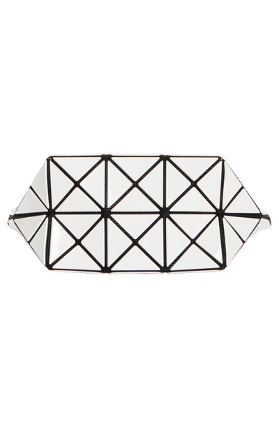 Shop Bao Bao Issey Miyake Prism Pouch In White